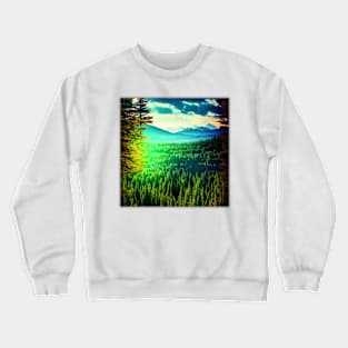 Leaf Beautiful Forest Crewneck Sweatshirt